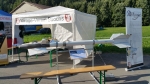 Der Mirage Verein am Flugplatzfest in St. Stephan (25 Jahre Hunterverein Obersimmental)